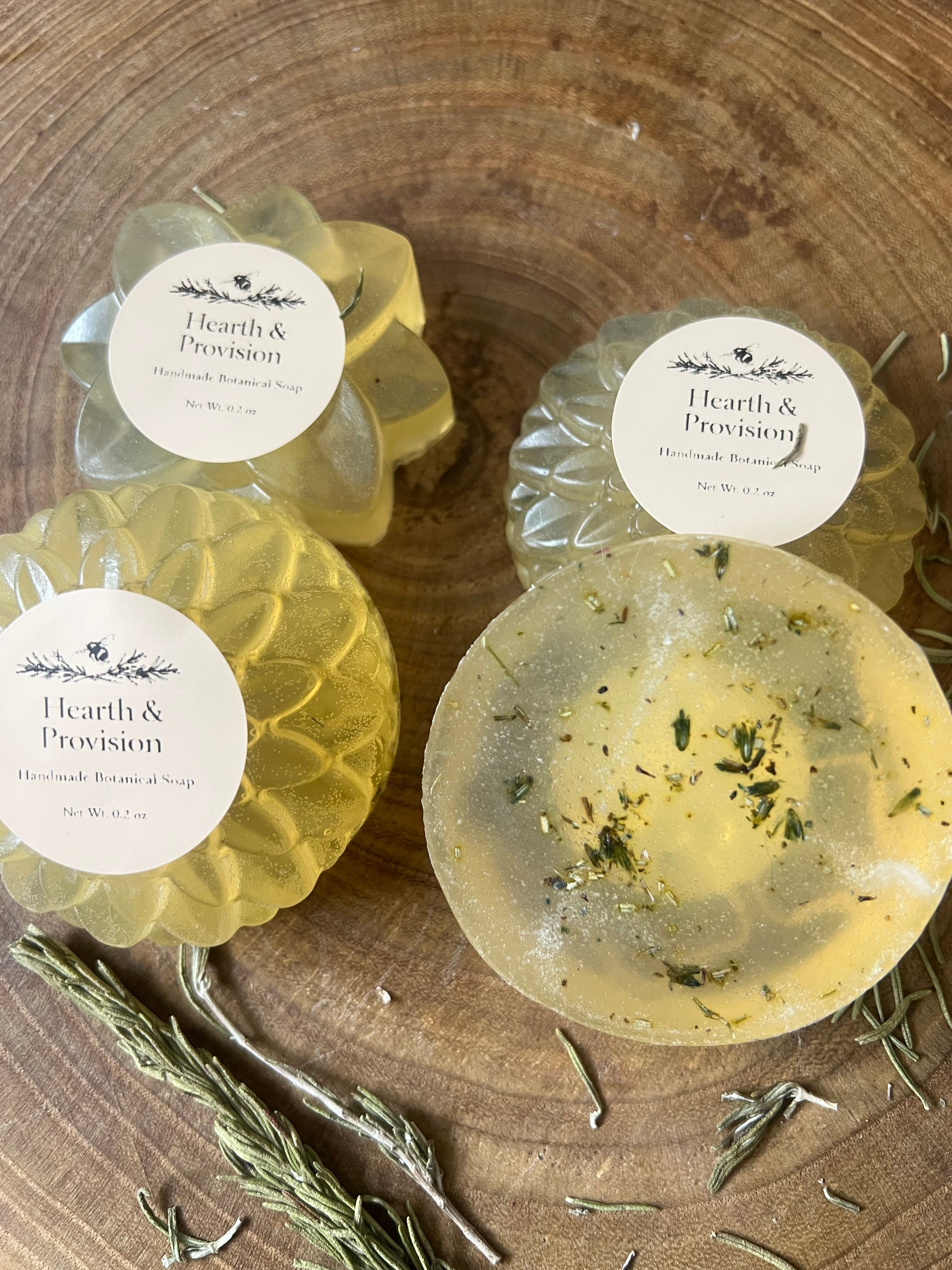 Handmade Botanical Soap | Small Batch Herbal Soap | Hearth & Provision