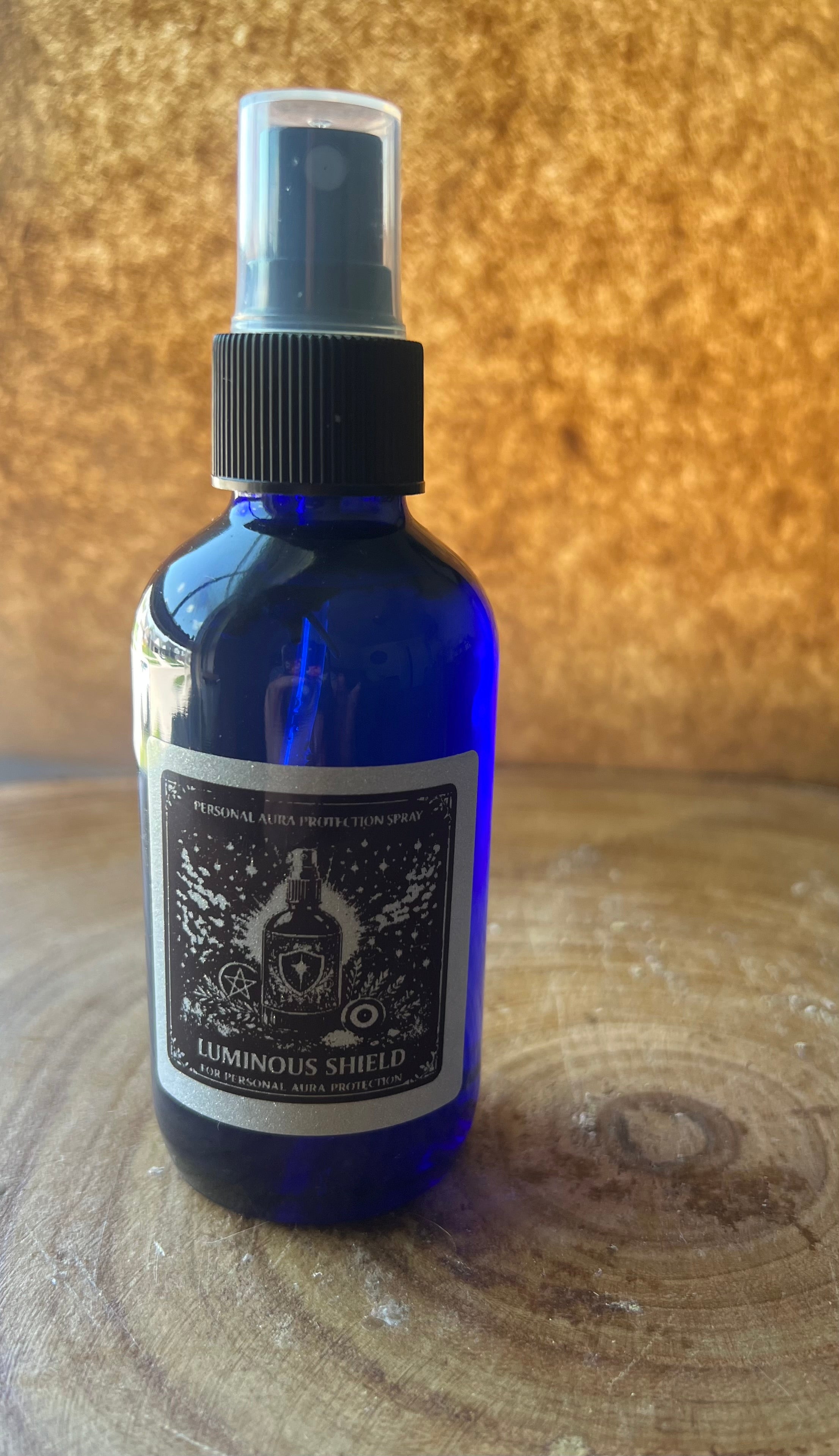 Luminous Shield — Protection Spray for Self | Energy Protection Mist | Handmade Apothecary Spray