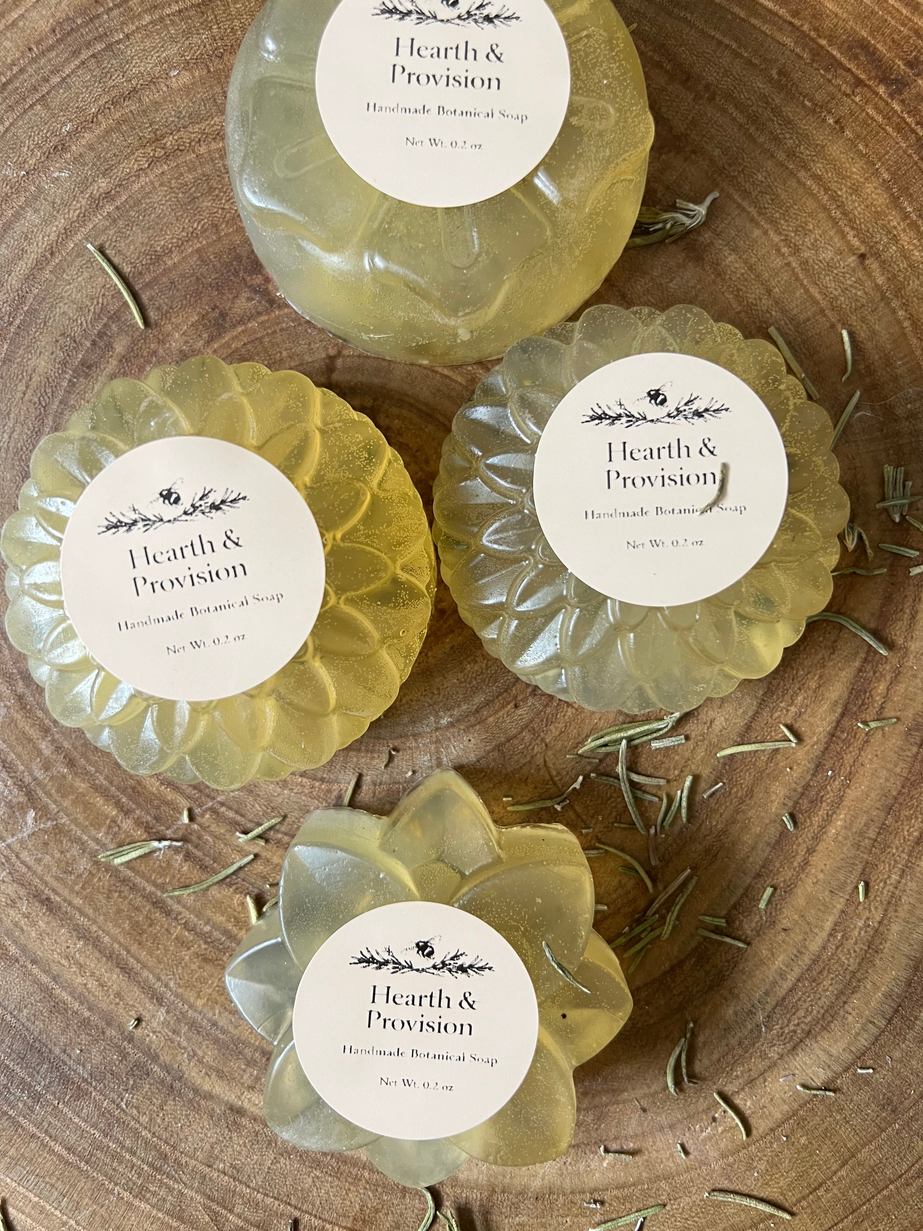Handmade Botanical Soap | Small Batch Herbal Soap | Hearth & Provision