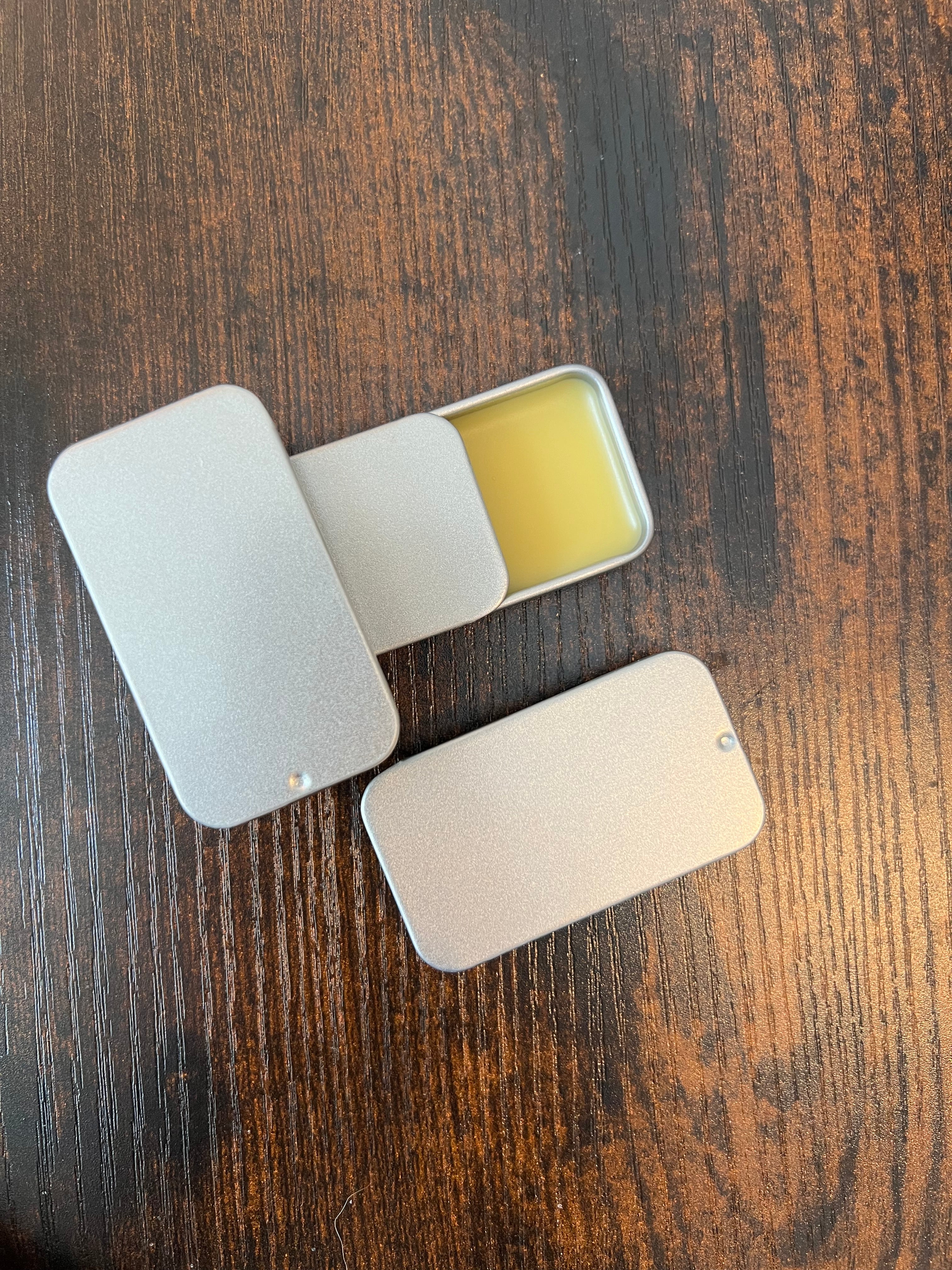 Calendula & Lavender Lip Balm – Beeswax Herbal Balm (Slide Tin)