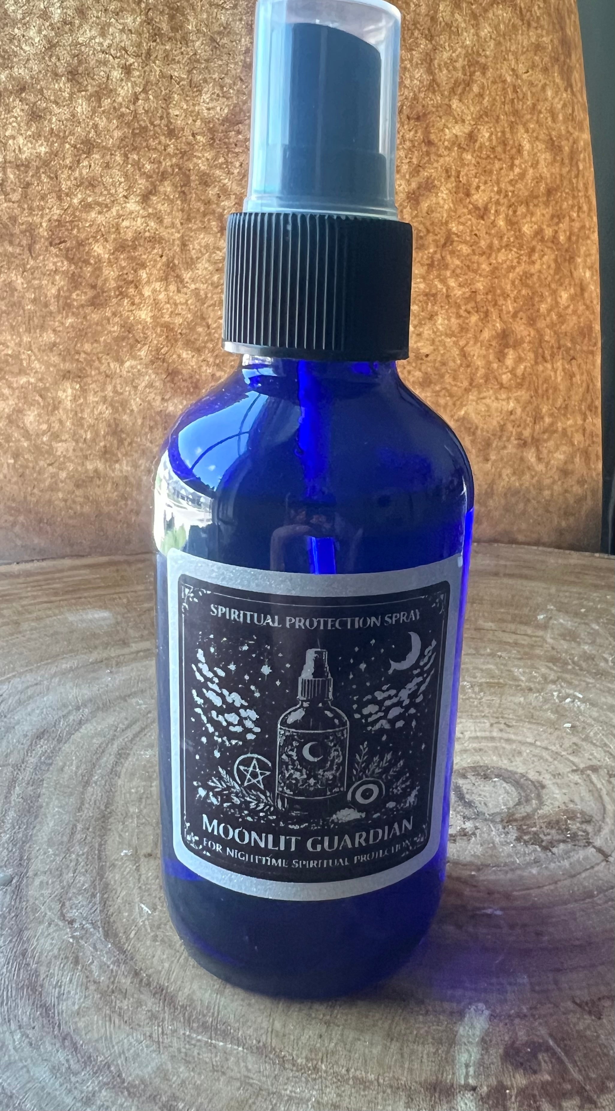 Moonlit Guardian — Night Protection Spray | Spiritual Protection Mist | Handmade Apothecary Spray