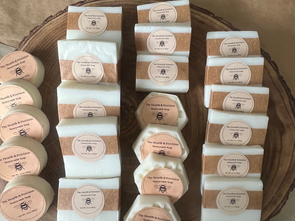 Honeycomb Soap – Handmade Goat Milk Soap | The Hearth & Provision