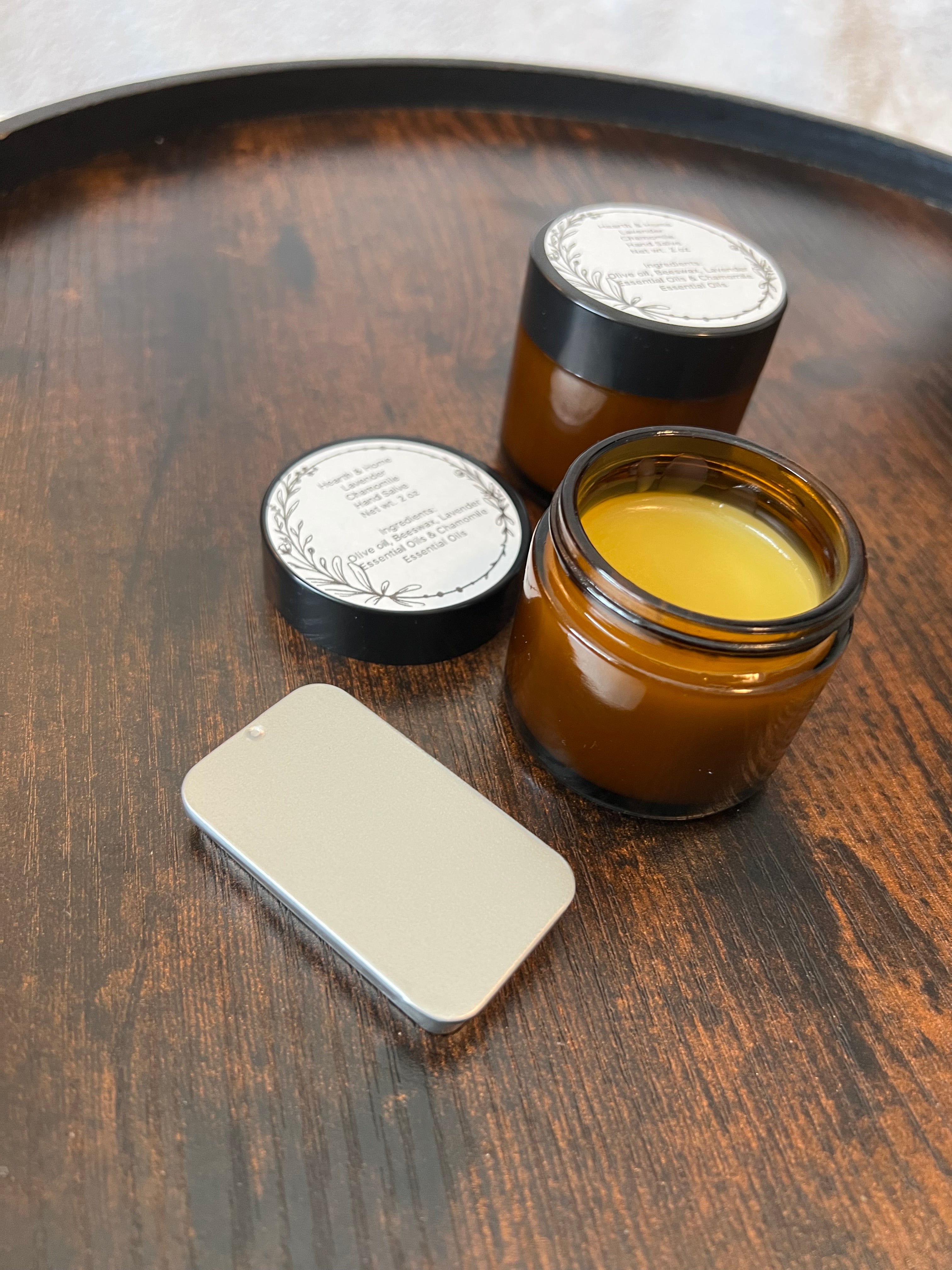 Hearth Care Pair — Lip Balm & Hand Salve