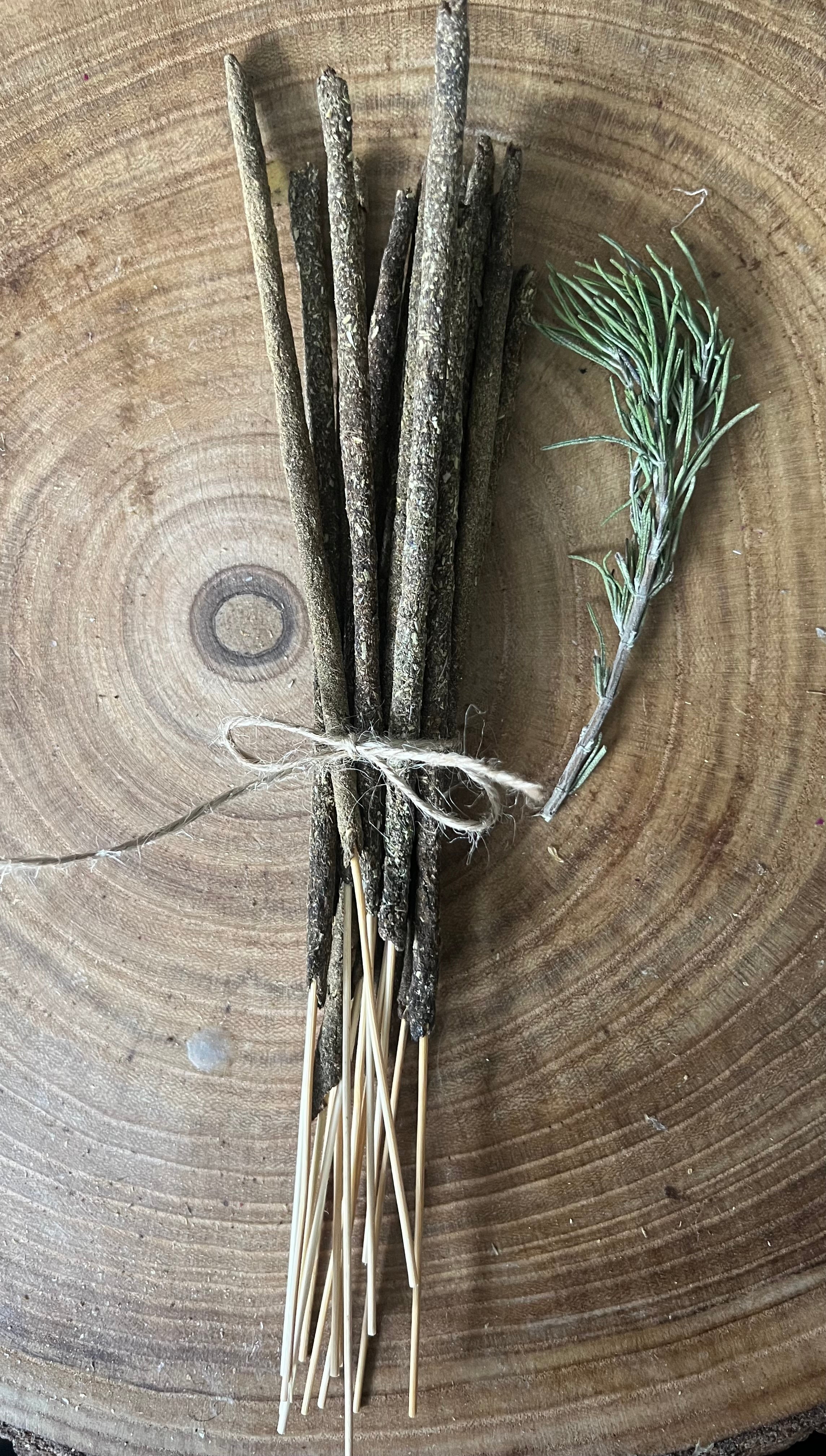 Quiet Hour Incense – Hand Rolled Calming Blend (15 Sticks)