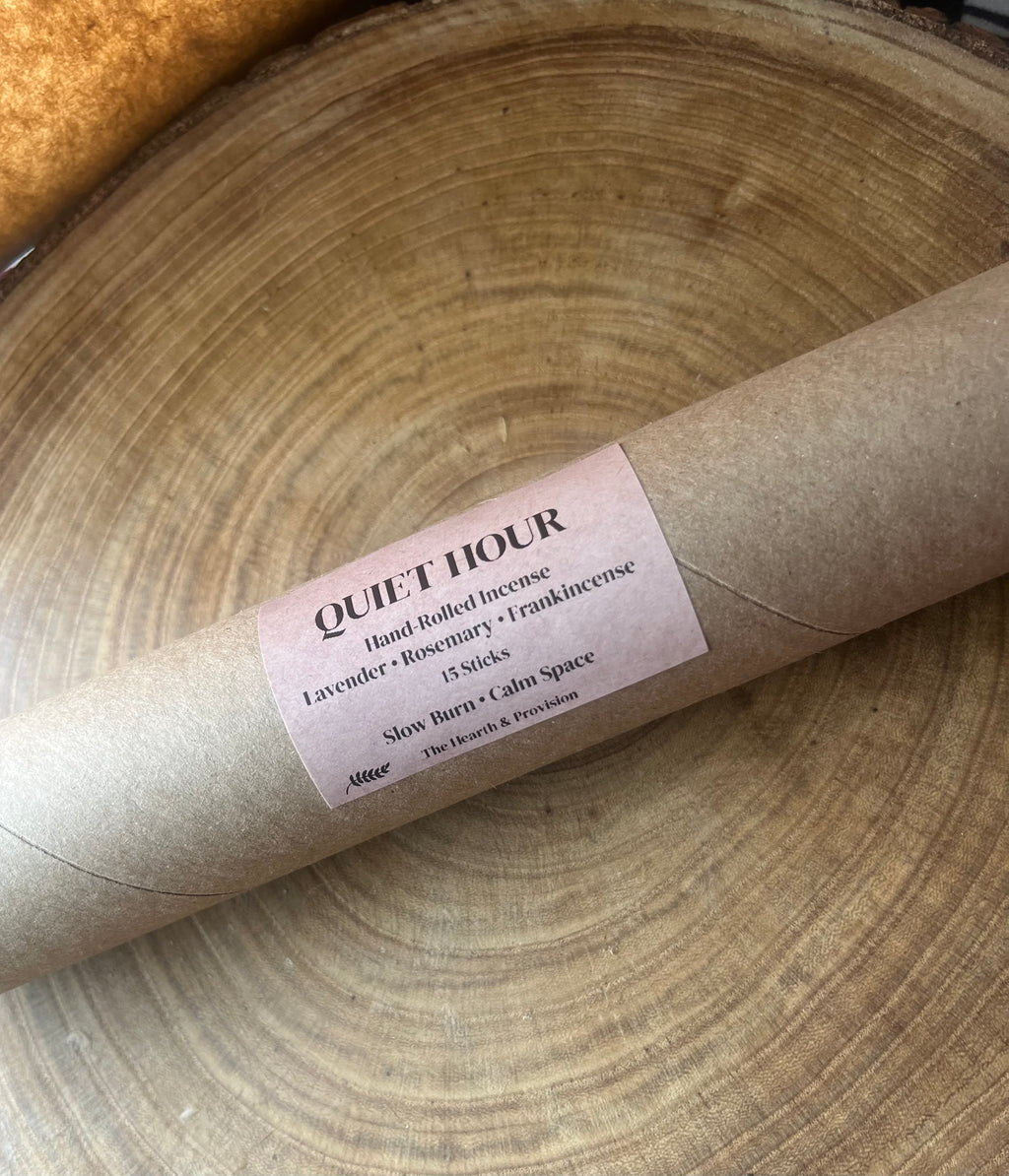 Quiet Hour Incense – Lavender, Rosemary & Frankincense