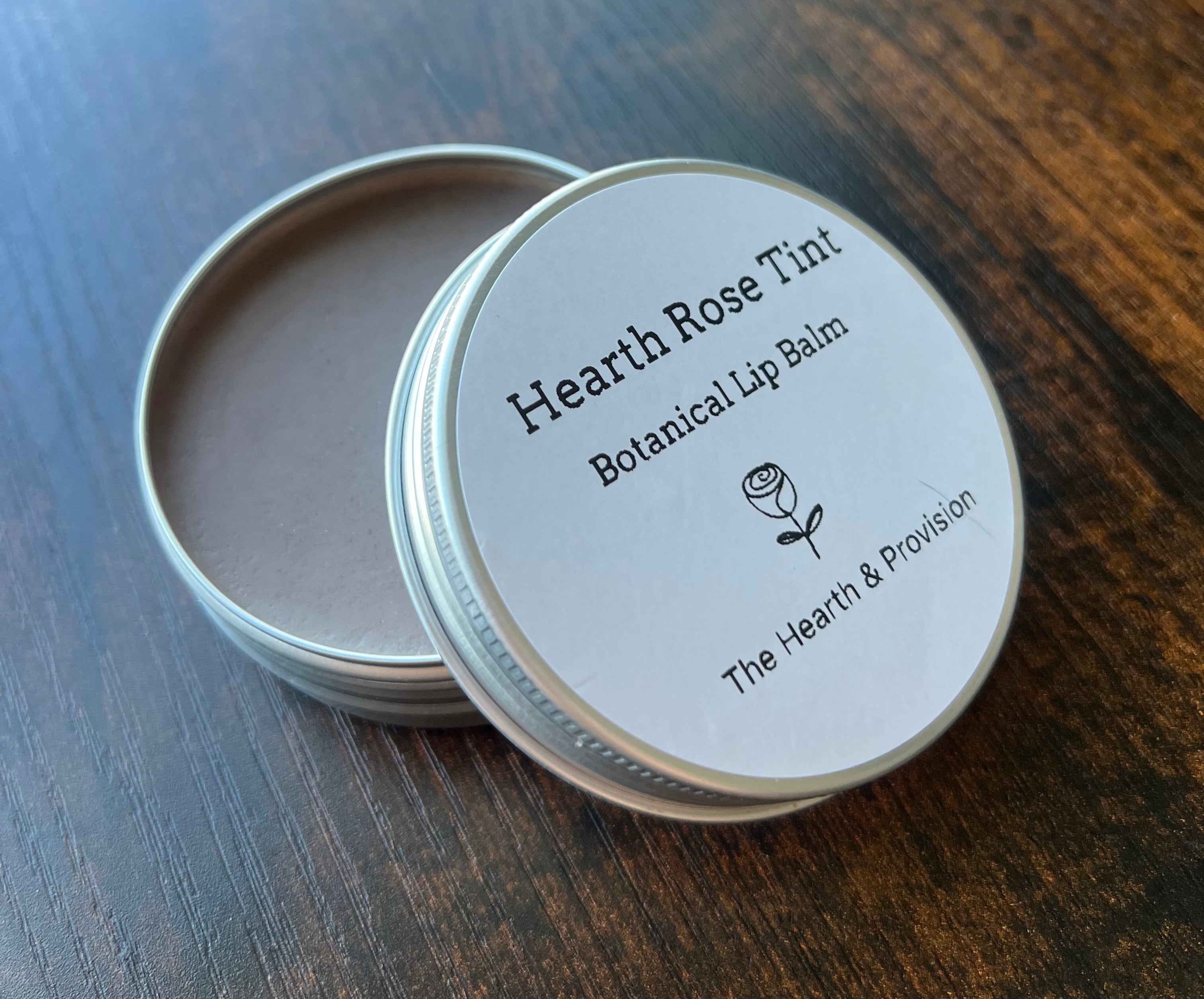 Hearth Rose Tint – Botanical Lip Balm & Multi-Use Balm | Alkanet-Infused Beeswax