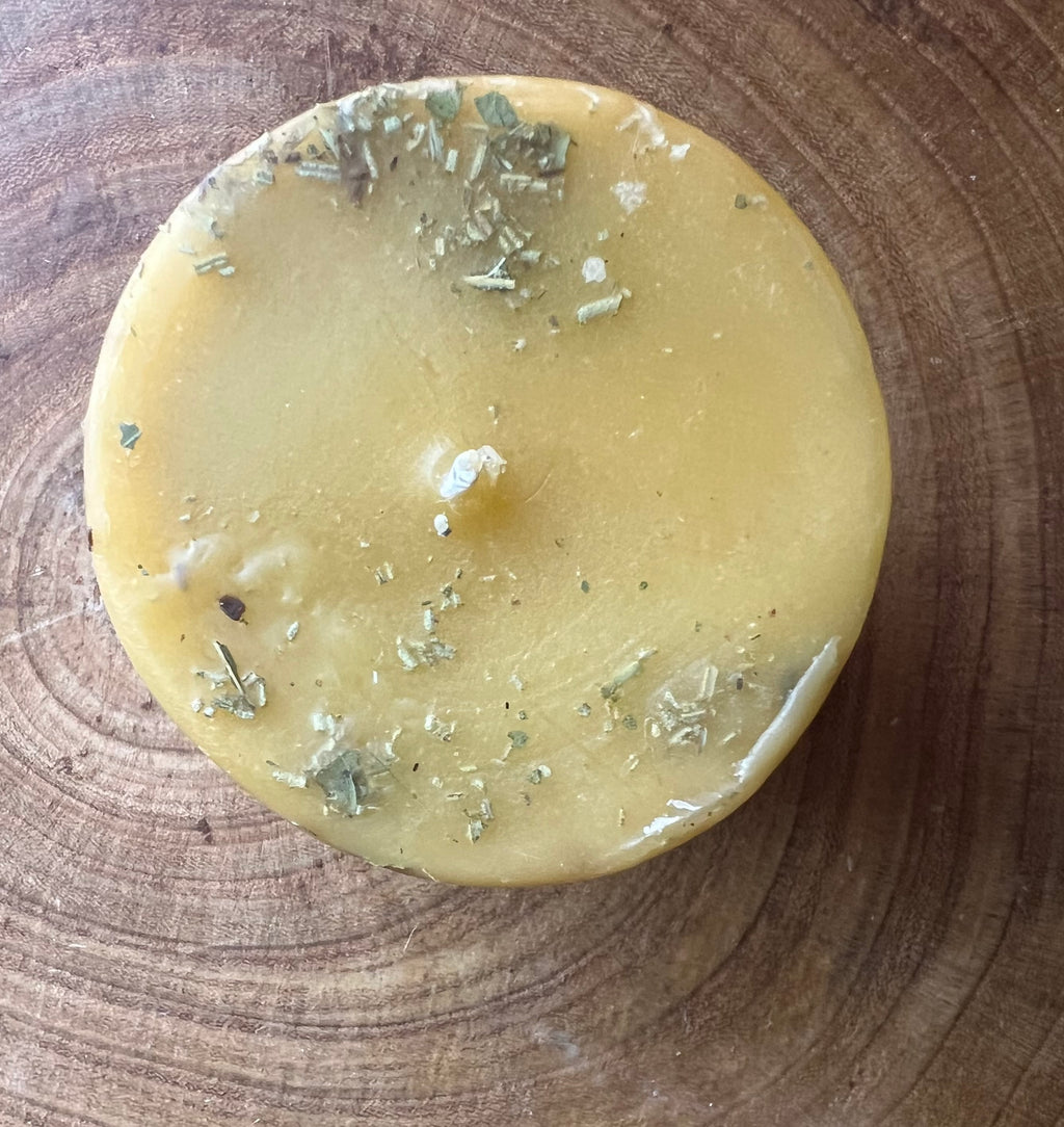 Beeswax Pillar Candle – Hand-Poured Hearth Candle | The Hearth & Provision