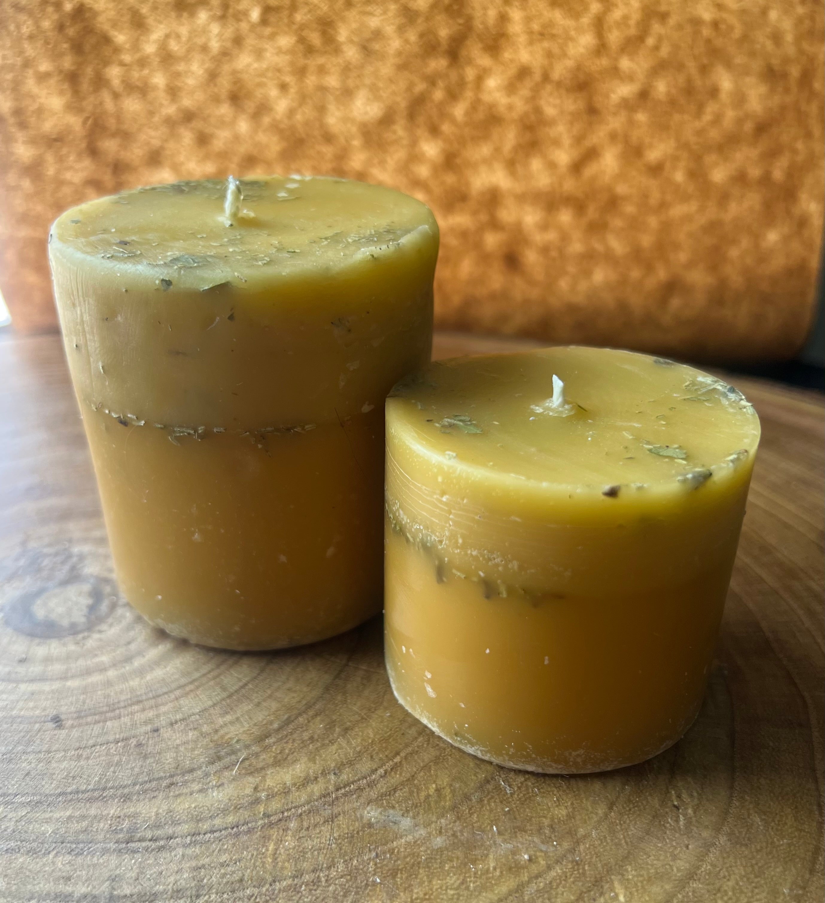 Beeswax Pillar Candle – Hand-Poured Hearth Candle | The Hearth & Provision
