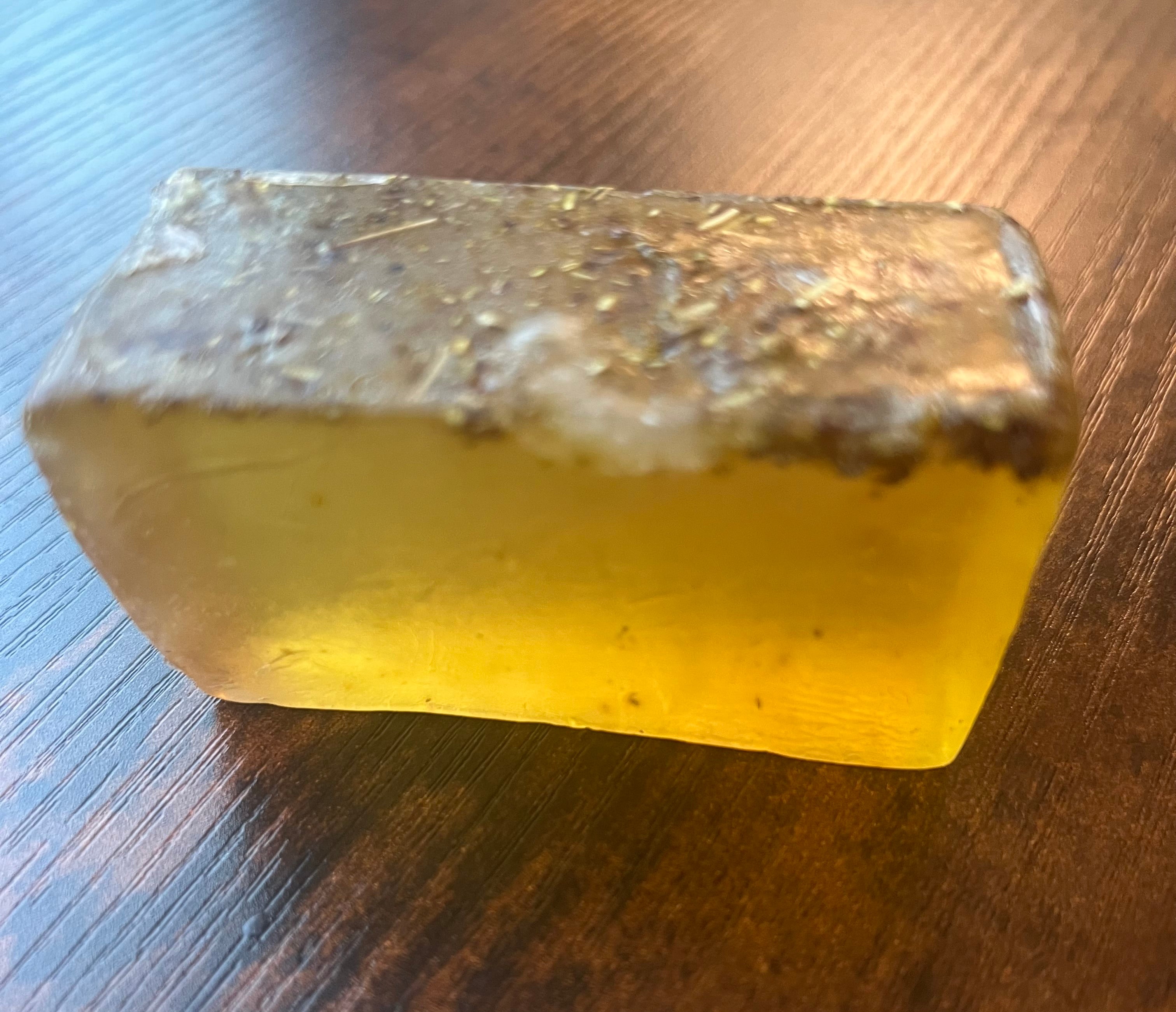 Rosemary & Lemon Garden Wash Bar – Handcrafted Herbal Soap (4 oz)