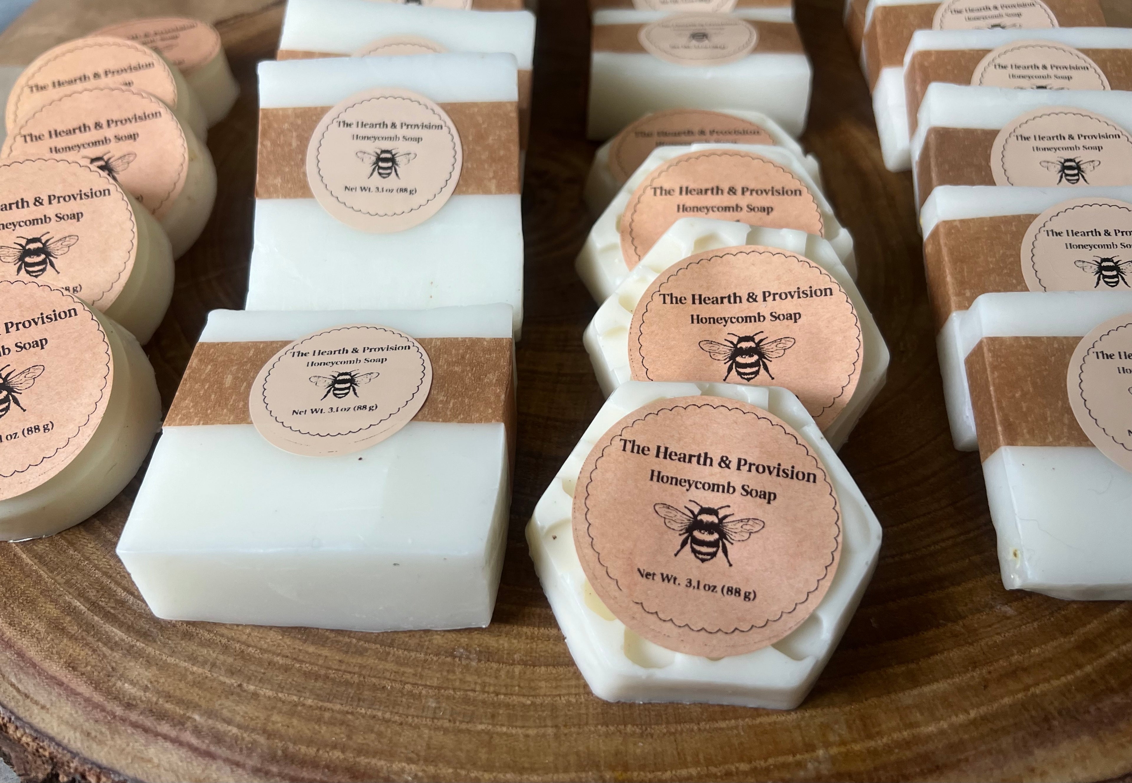 Honeycomb Soap – Handmade Goat Milk Soap | The Hearth & Provision