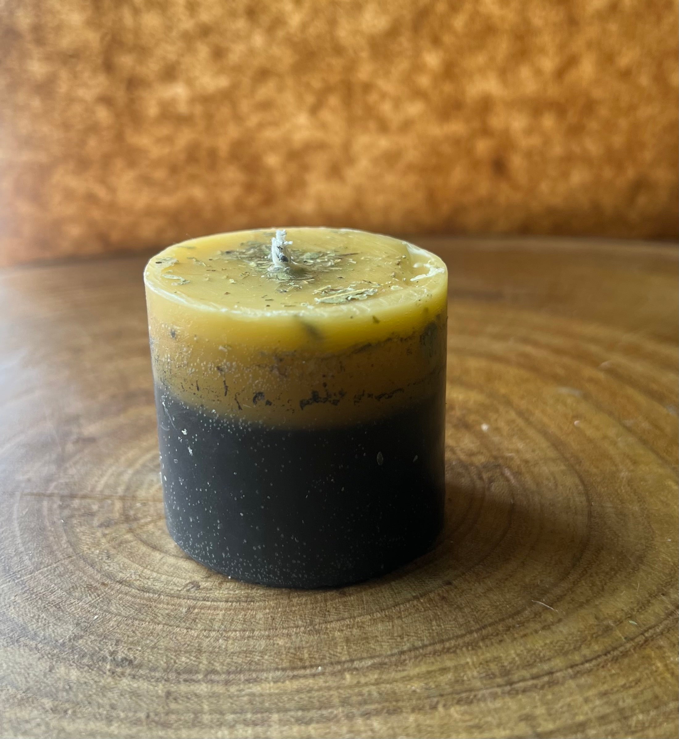 Bound Flame Taper – Twisted Beeswax Candle | The Hearth & Provision
