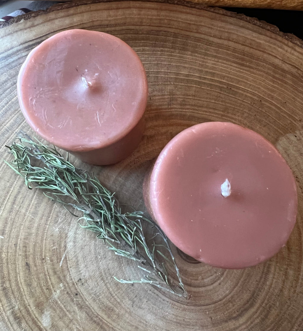 Terracotta Beeswax Hearth Candle