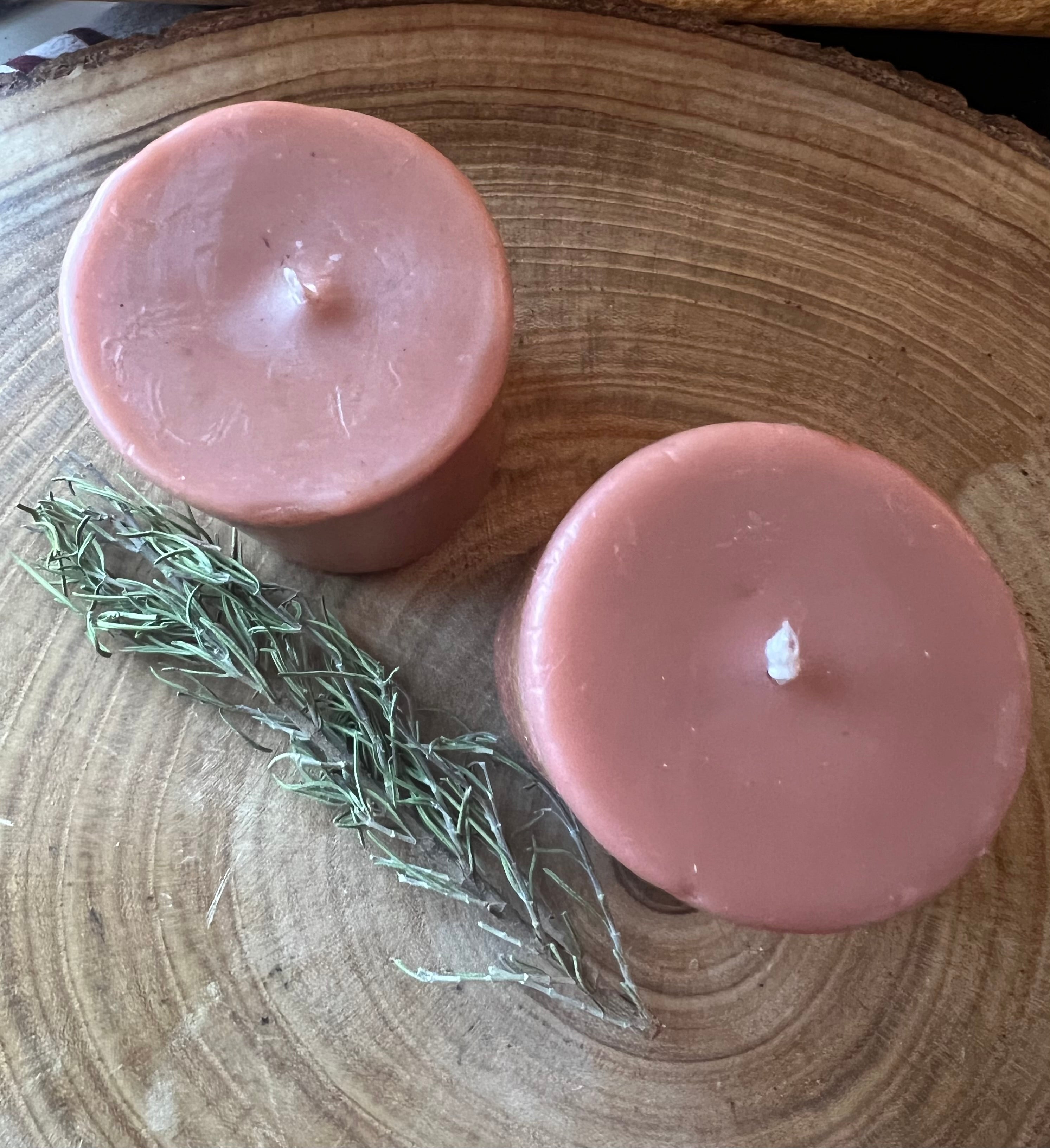 Terracotta Beeswax Hearth Candle