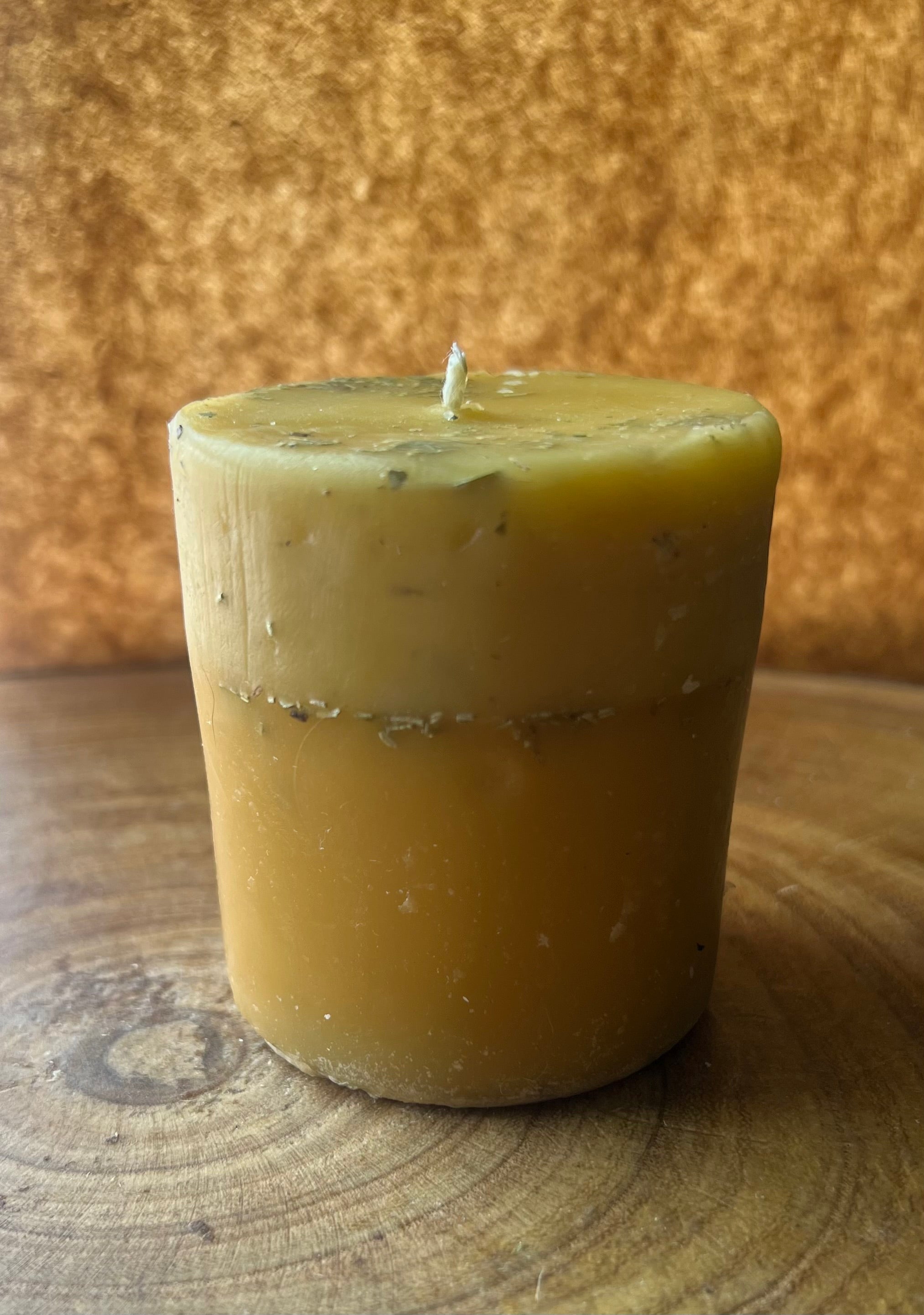Beeswax Pillar Candle – Hand-Poured Hearth Candle | The Hearth & Provision