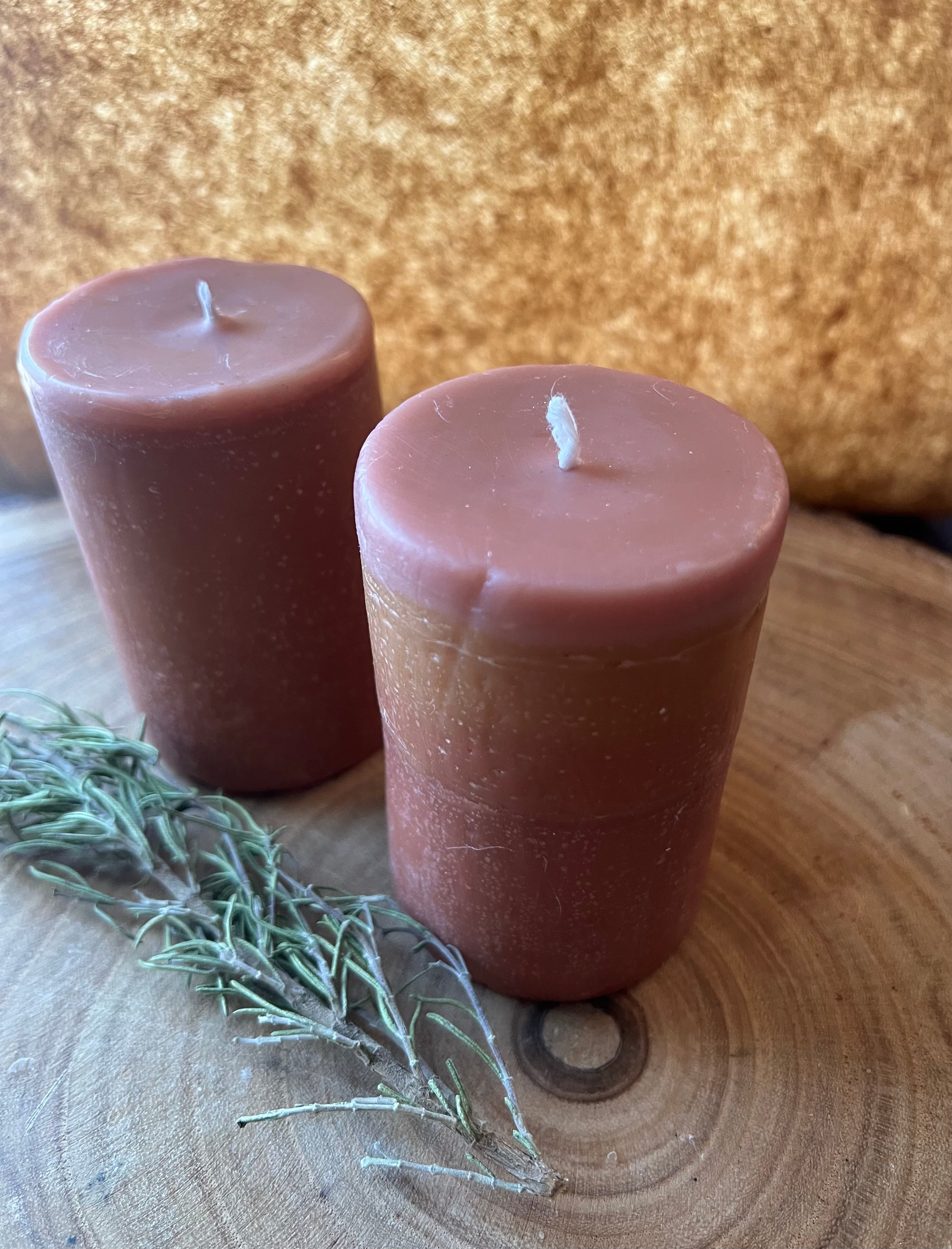 Terracotta Beeswax Hearth Candle
