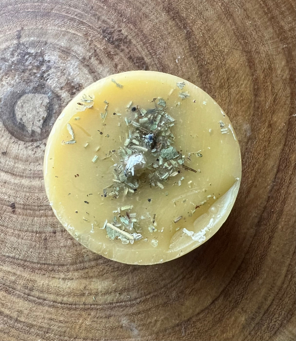 Bound Flame Taper – Twisted Beeswax Candle | The Hearth & Provision