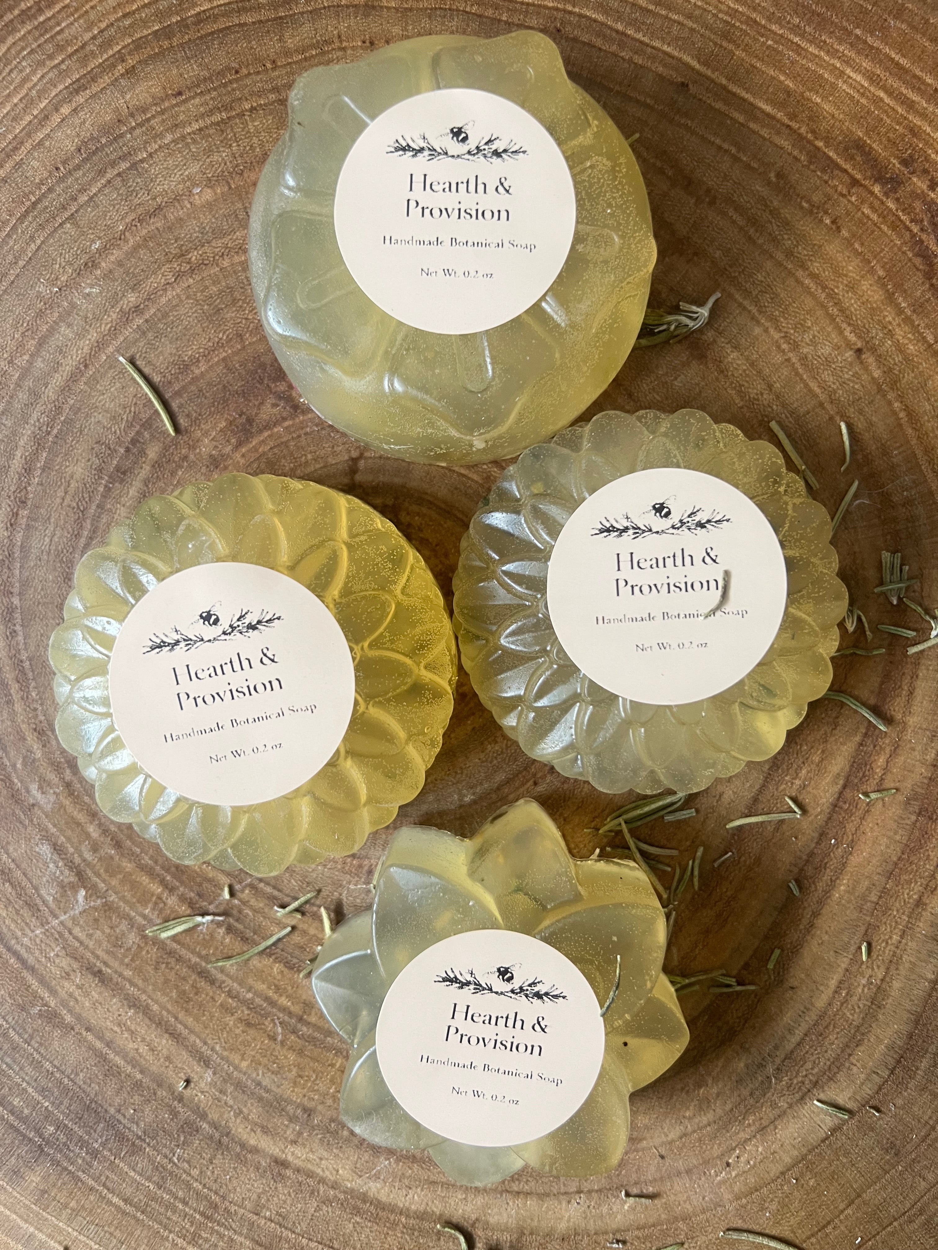 Handmade Botanical Soap | Small Batch Herbal Soap | Hearth & Provision