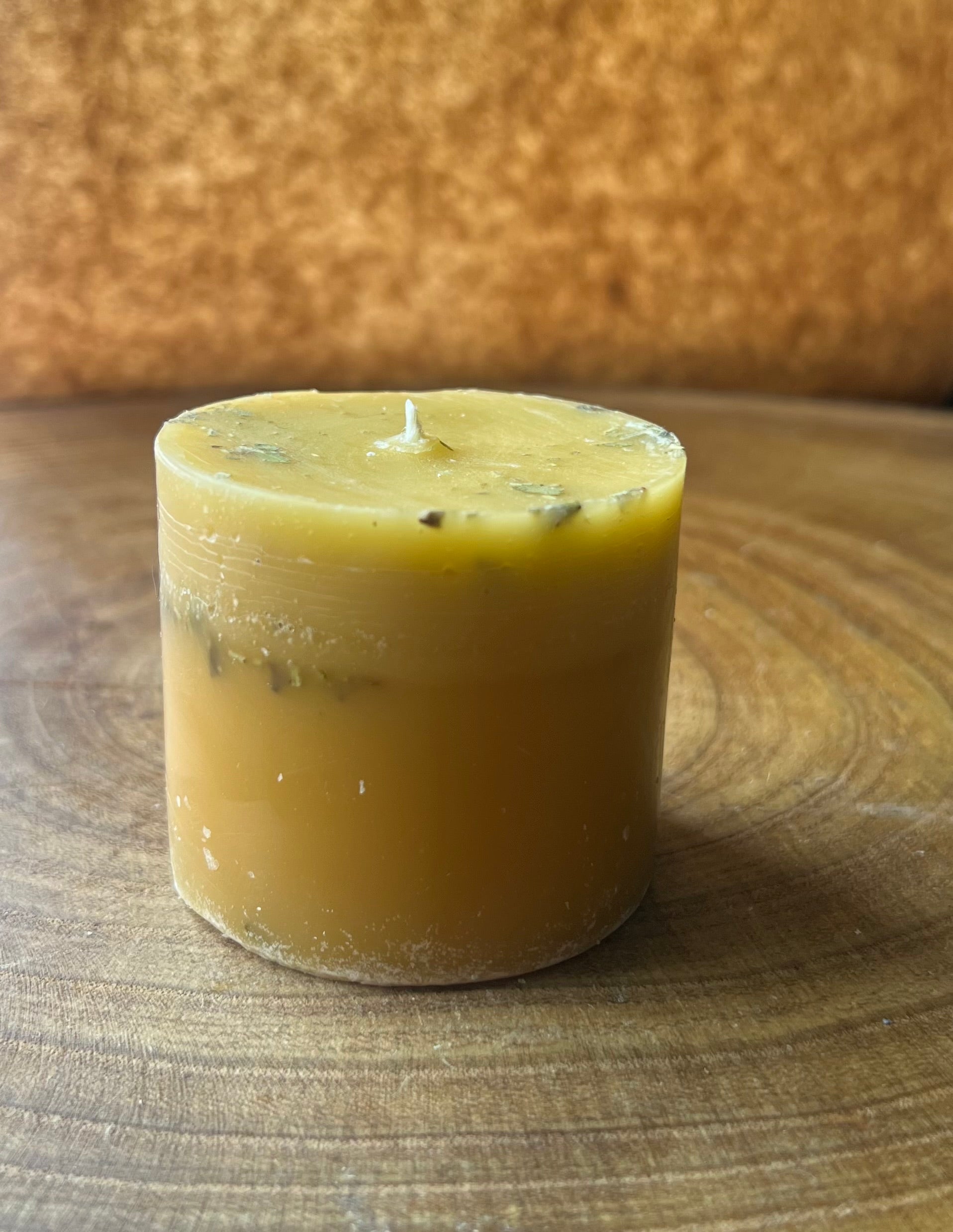 Beeswax Pillar Candle – Hand-Poured Hearth Candle | The Hearth & Provision