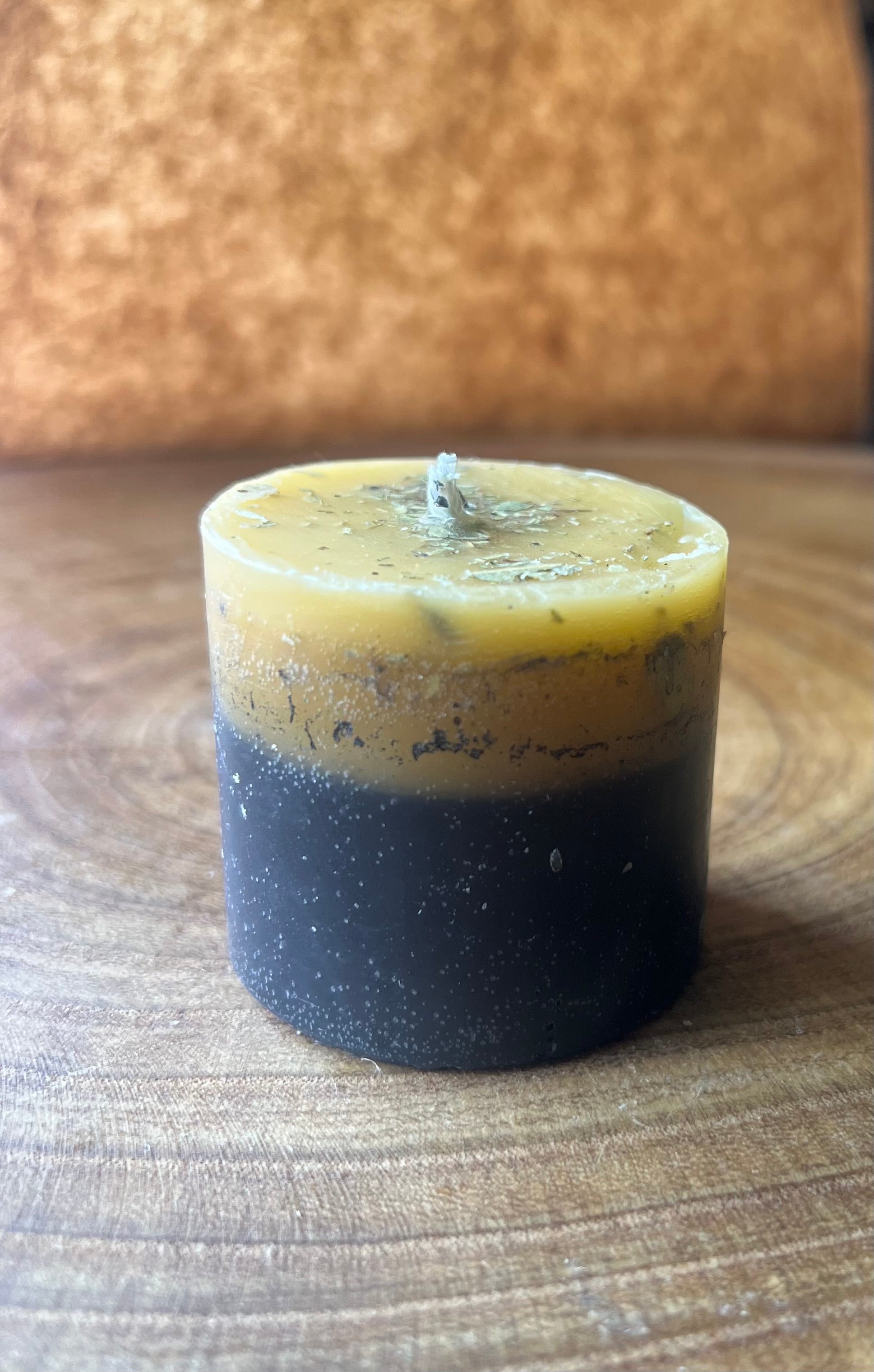 Bound Flame Taper – Twisted Beeswax Candle | The Hearth & Provision
