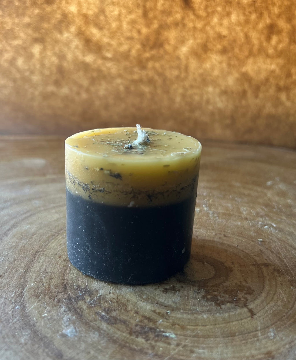 The Hearth Guard — Protective Beeswax Pillar Candle | Home Protection Candle | Handmade Apothecary Candle