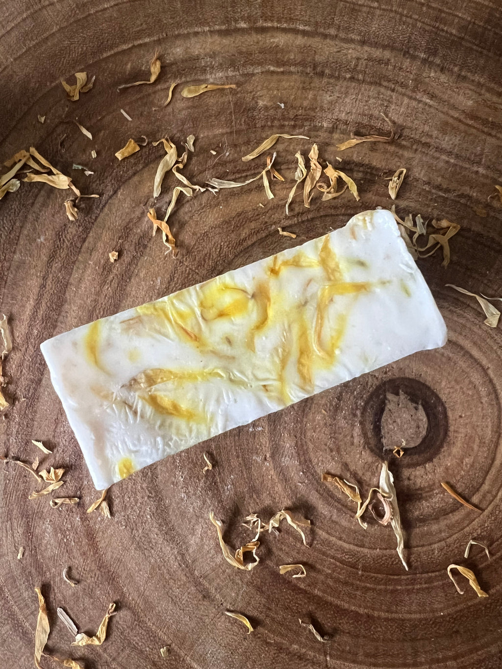 Calendula Garden Bar — Gentle Herbal Soap