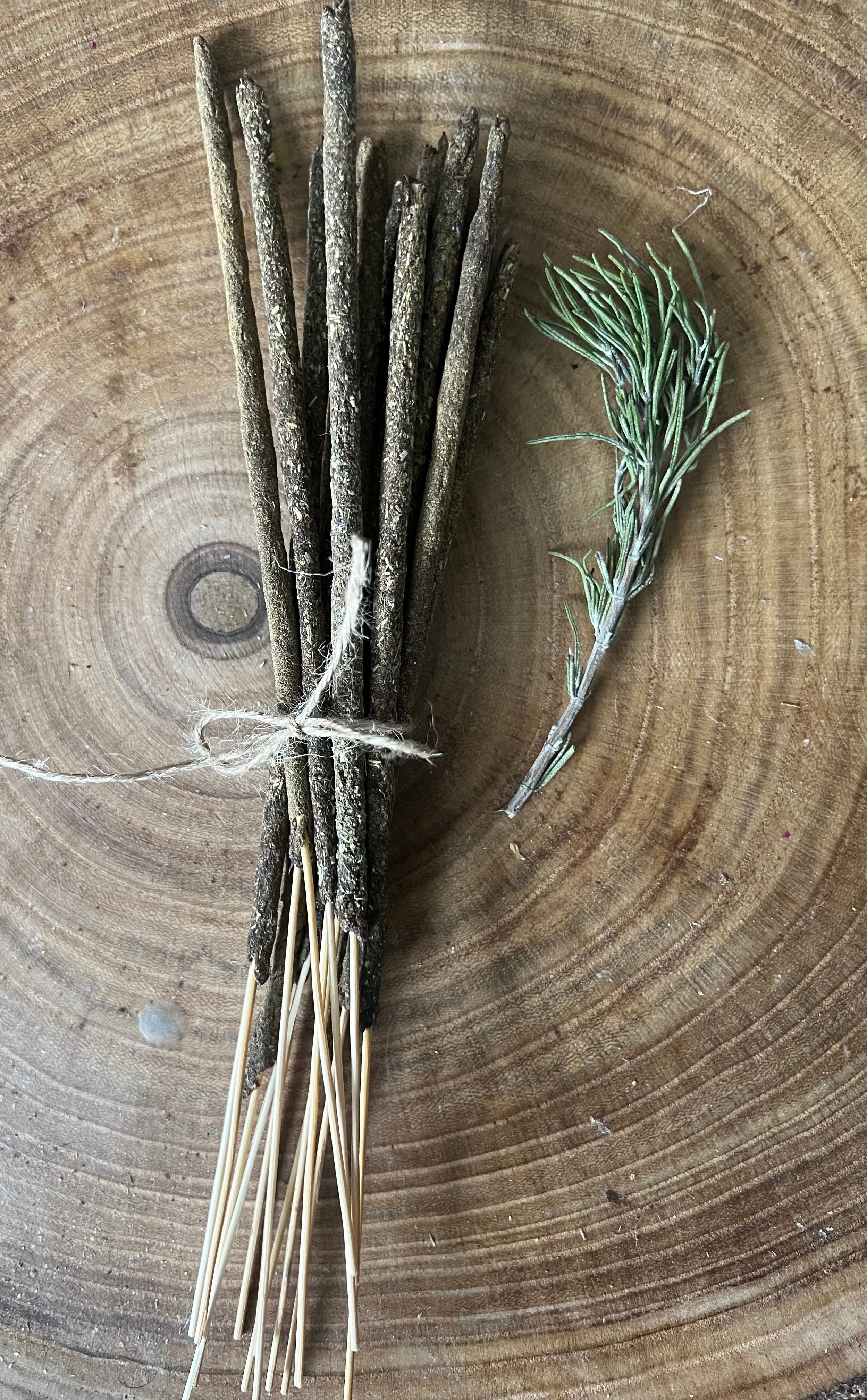 Quiet Hour Incense – Hand Rolled Calming Blend (15 Sticks)