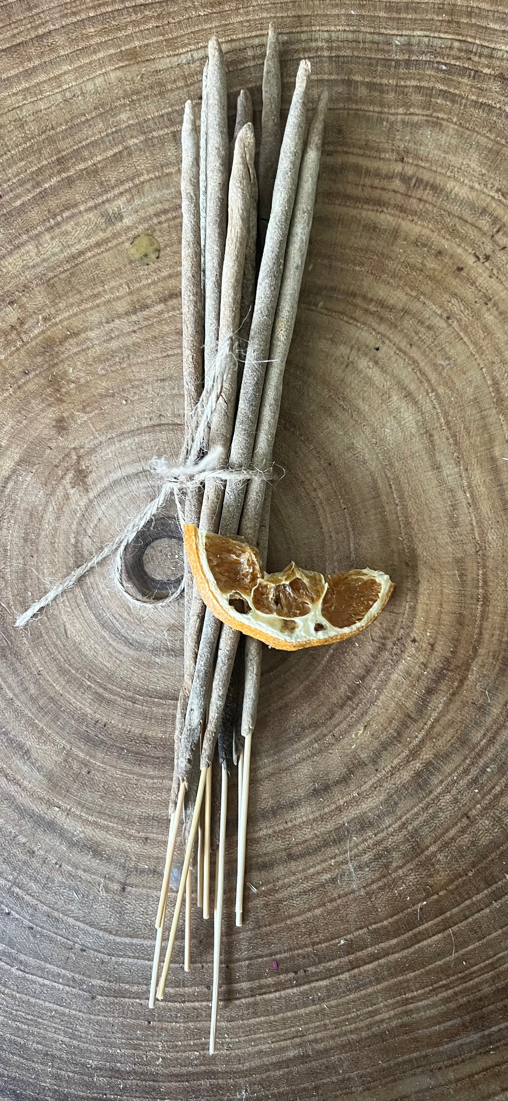 Florida Citrus Incense – Uplifting Hand Rolled Blend (10 Sticks)